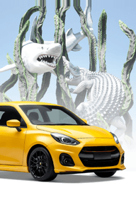 Ilustrasi kota Surabaya untuk pencarian mobil bekas bergaransi